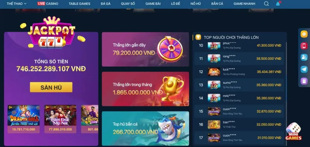Các loại trò chơi Slot đa dạng tại 39go99 tặng 88k